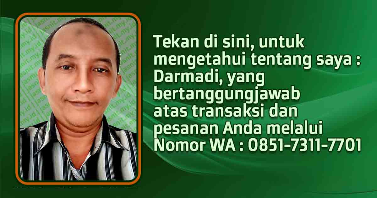 Kenali Saya {Darmadi}, sebagai Penanggungjawab Transaksi