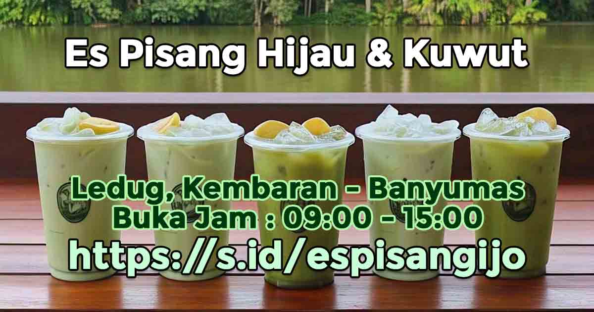 es pisang hijau