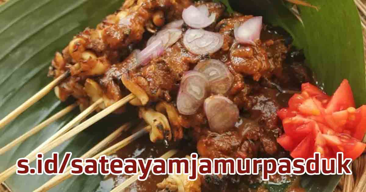 Sate Ayam & Jamur PASDUG
