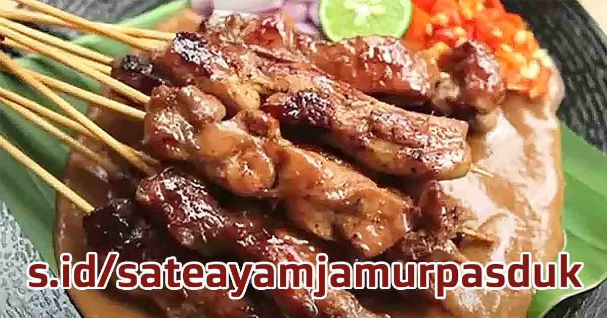 Sate Ayam & Jamur PASDUG