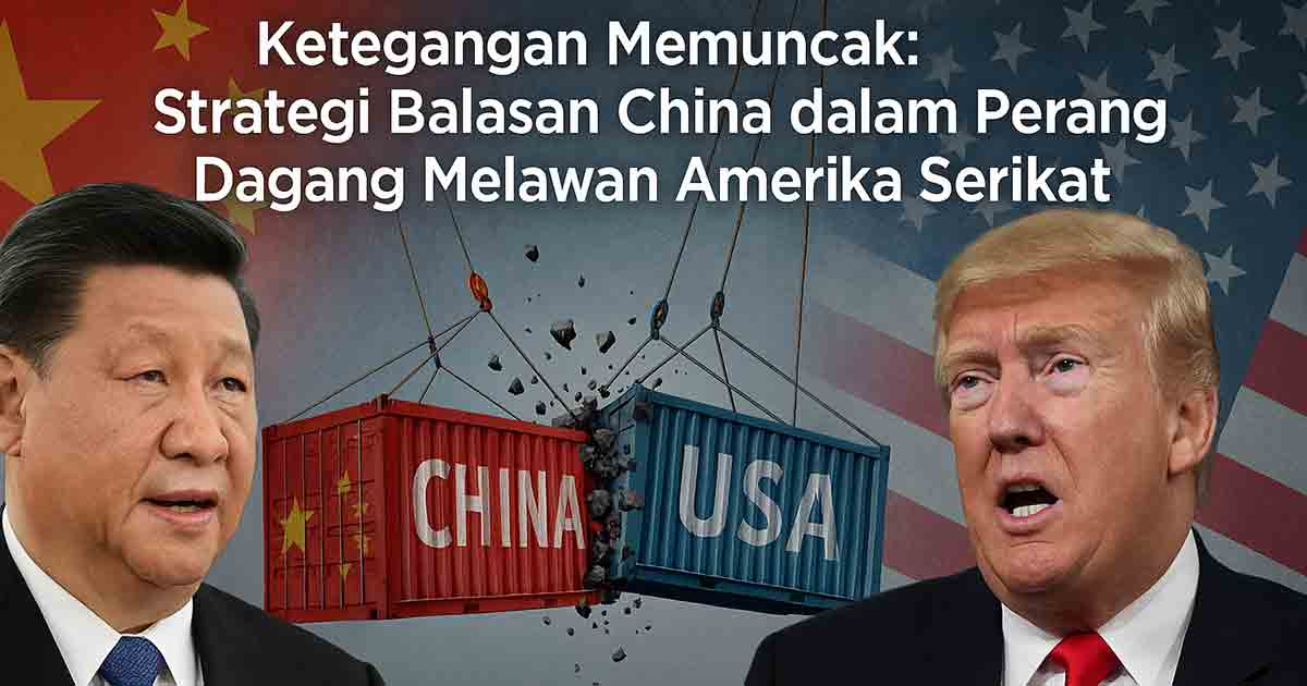 Ketegangan Memuncak: Strategi Balasan China dalam Perang Dagang Melawan Amerika Serikat